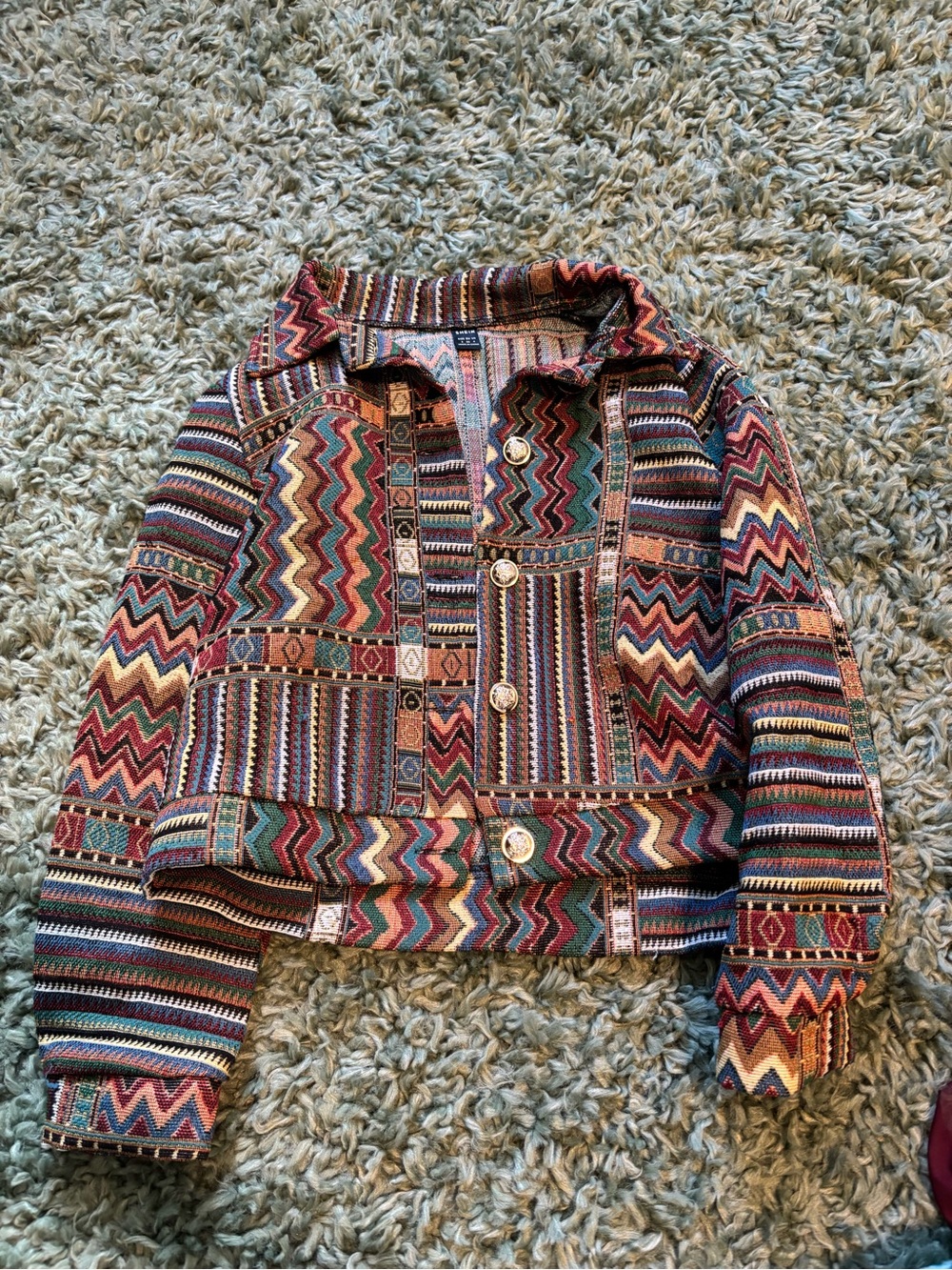 Geometric Lightweight Jacket